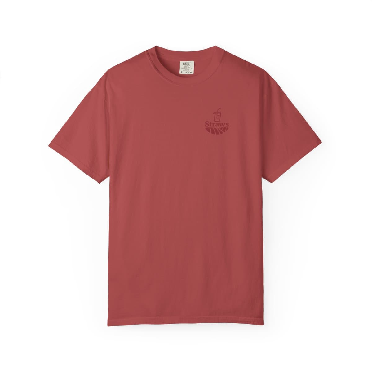 Straws logo tee